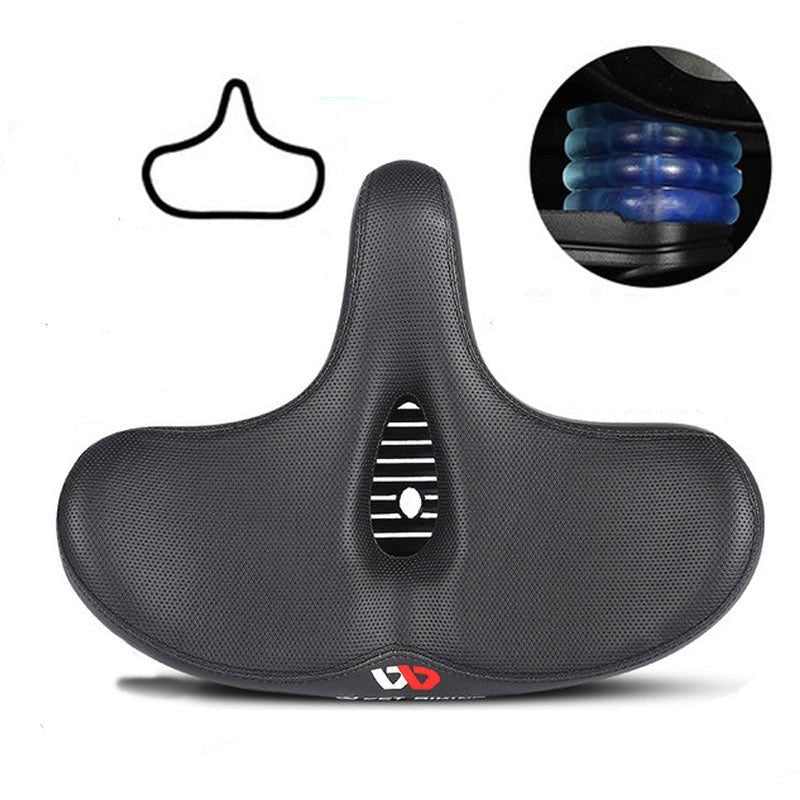 RideEase - Extra breiter &amp; atmungsaktiver bequemer Fahrradsattel, ergonomischer Fahrradsitz