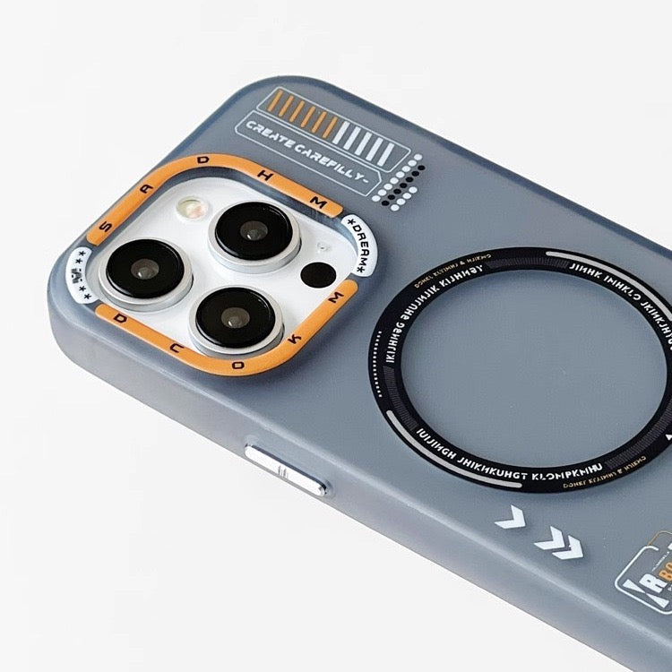 Tech Style Magnetische Mattierte Handytasche