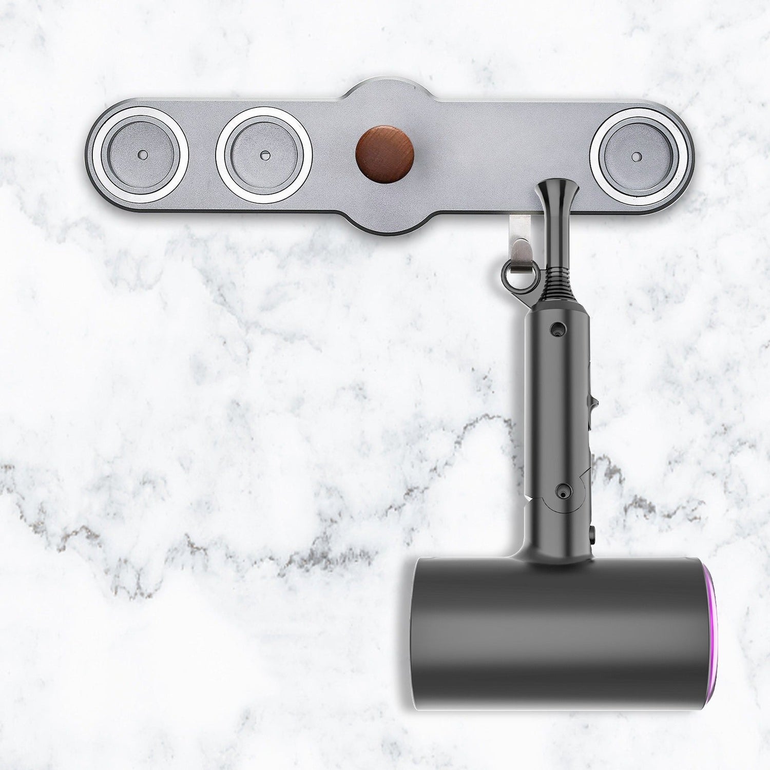 Tragbarer Ionen-Haartrockner mit Diffusor