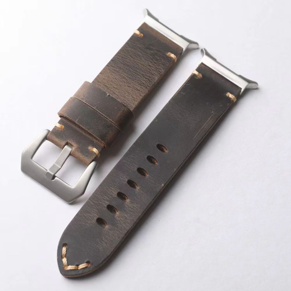 Vintage Lederarmband für Samsung Watch Ultra