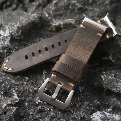 Vintage Lederarmband für Samsung Watch Ultra