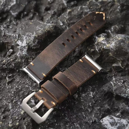 Vintage Lederarmband für Samsung Watch Ultra