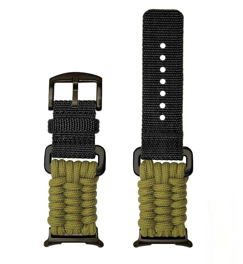Outdoor nylon woven watch strap for Samsung Ultra Watch