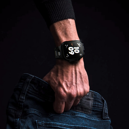 Titanarmband + Schmetterlingsverschluss für Apple Watch Ultra 1/2