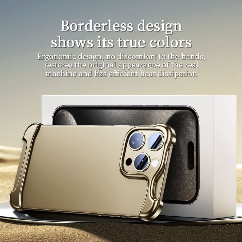 Luxuriöse Metall Wärmeableitende Handyhülle für iPhone