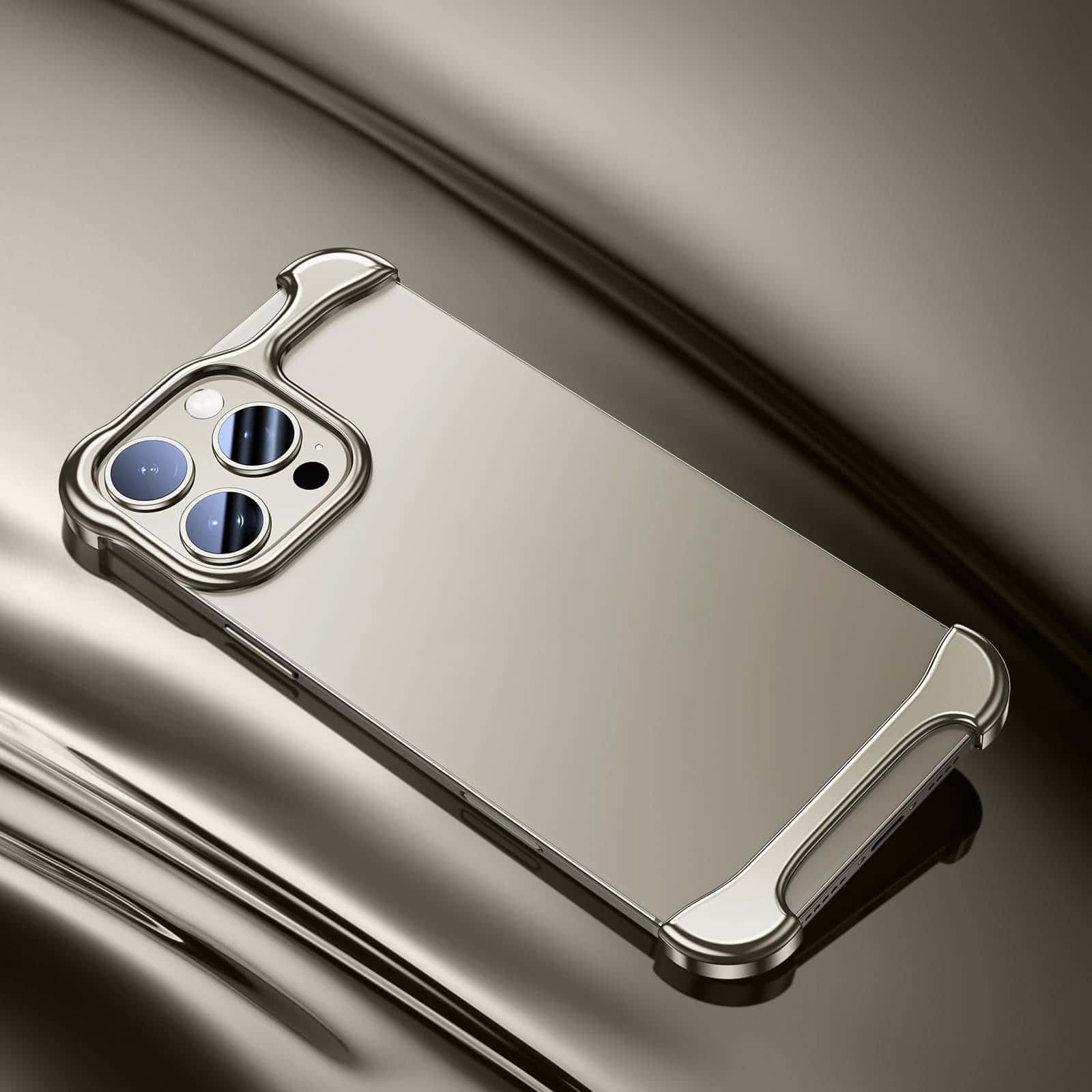 Luxuriöse Metall Wärmeableitende Handyhülle für iPhone