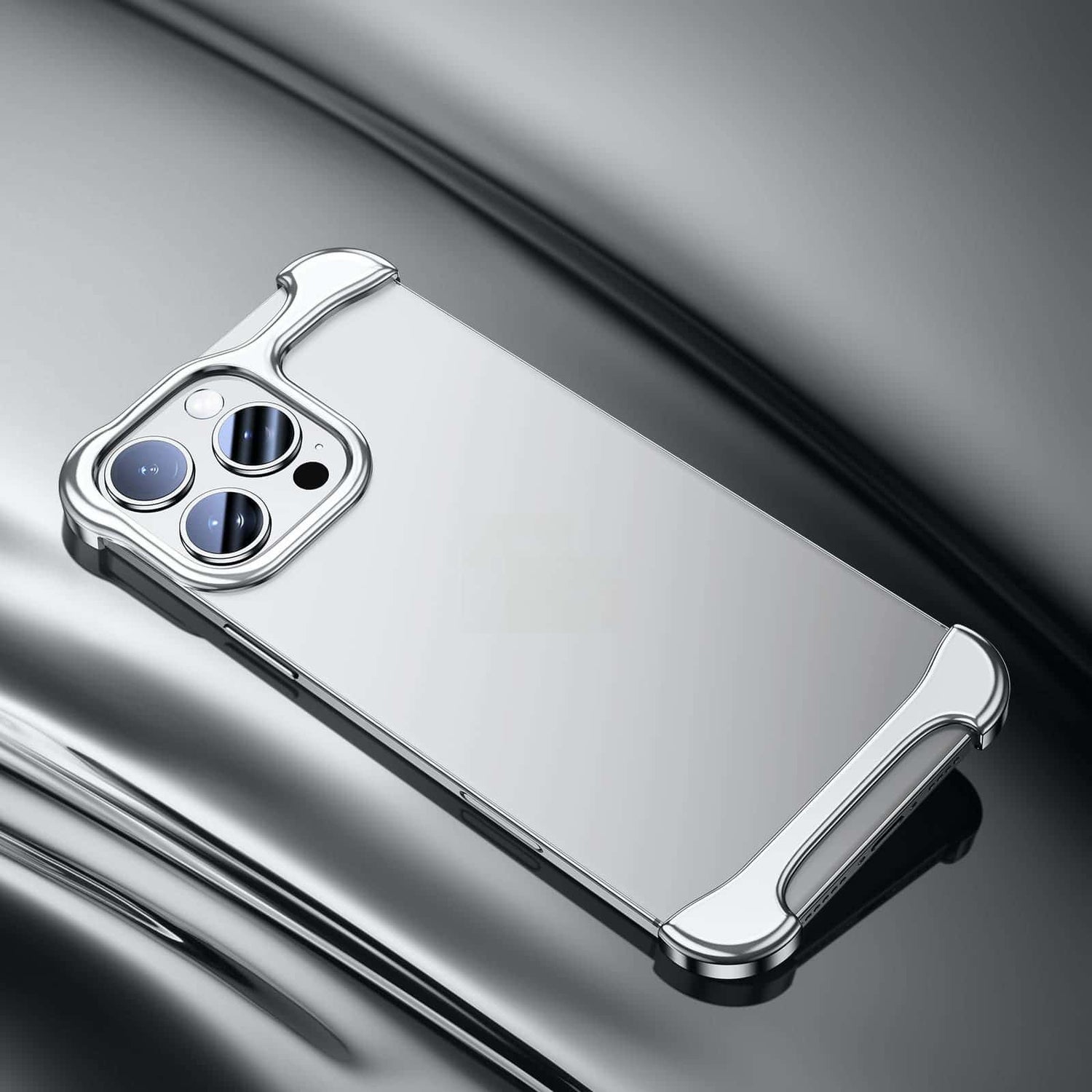 Luxuriöse Metall Wärmeableitende Handyhülle für iPhone