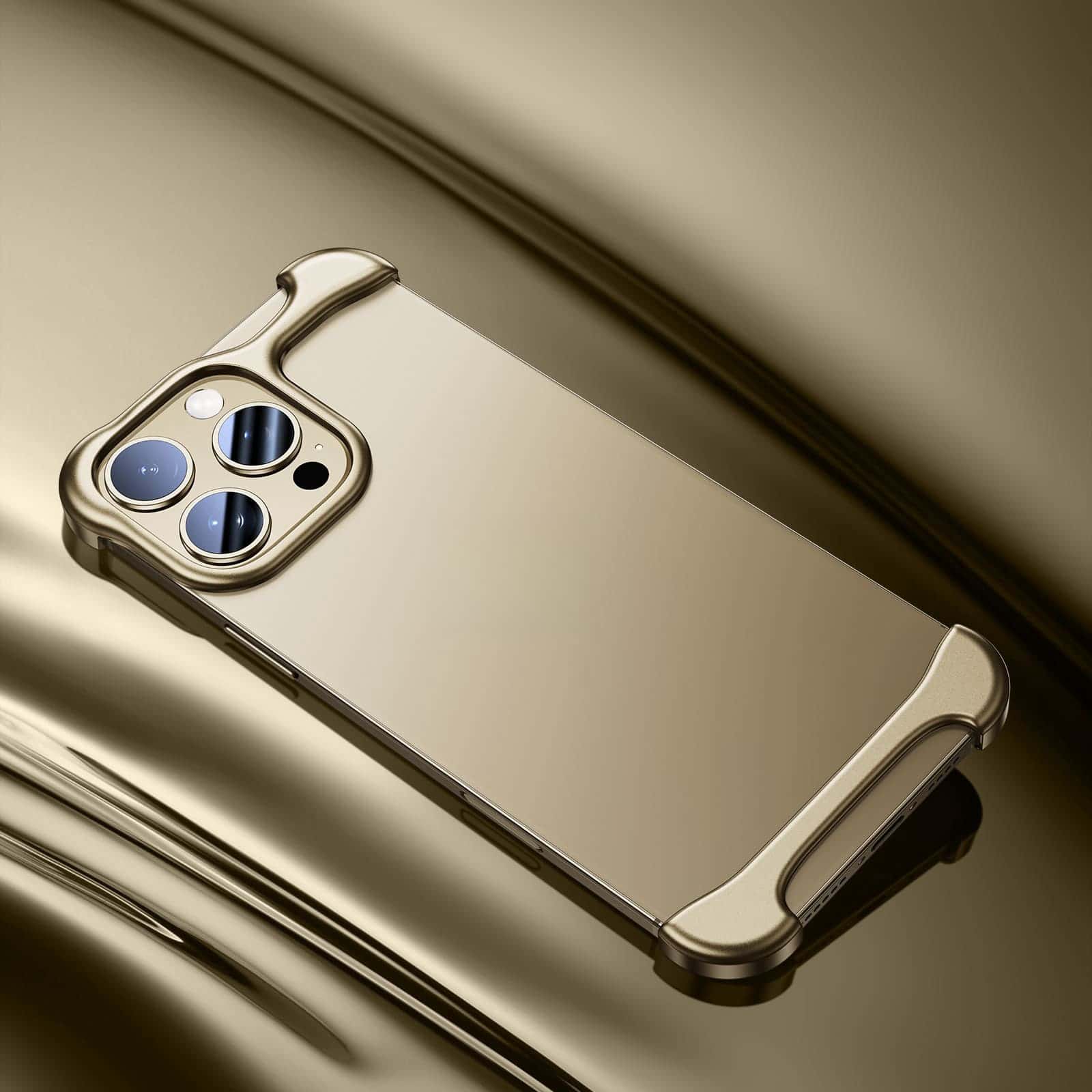 Luxuriöse Metall Wärmeableitende Handyhülle für iPhone