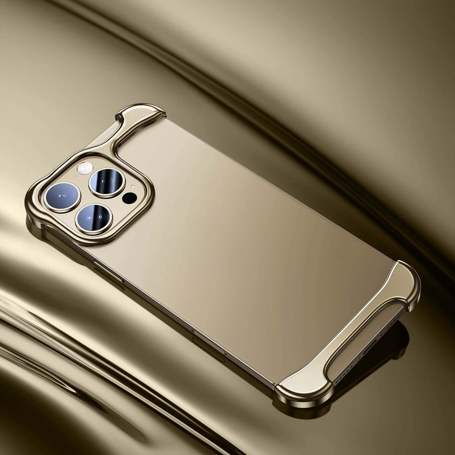 Luxuriöse Metall Wärmeableitende Handyhülle für iPhone