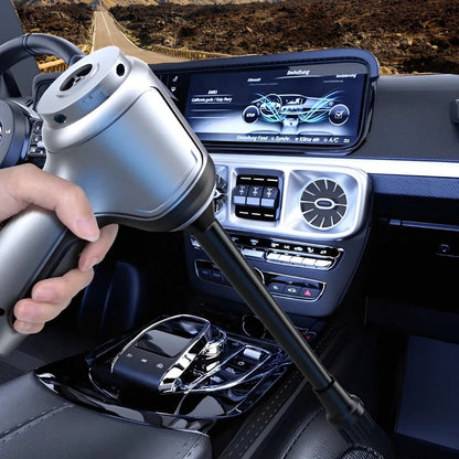 Der leistungsstärkste kabellose Auto-Staubsauger