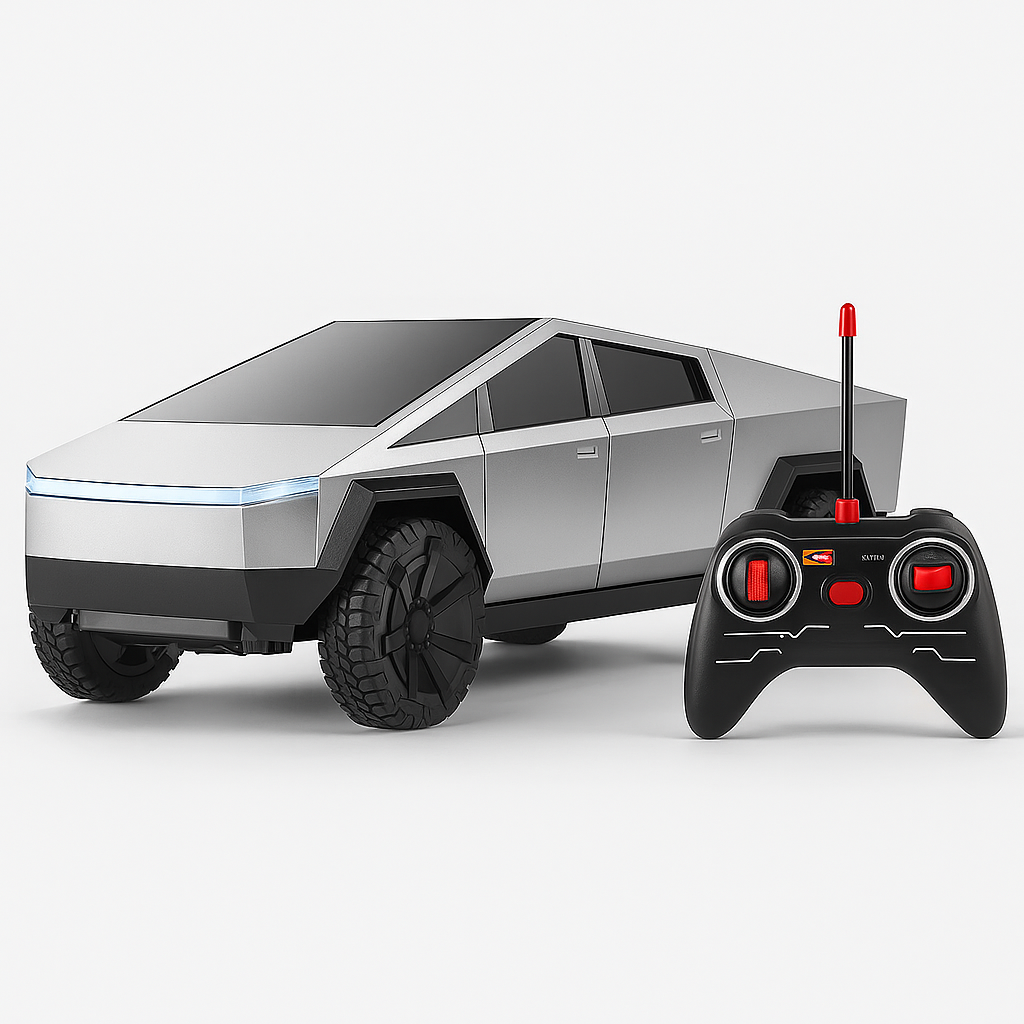 Tesla CyberTruck RC Auto 1:14 – ferngesteuert, Legierung, Offroad, wiederaufladbar