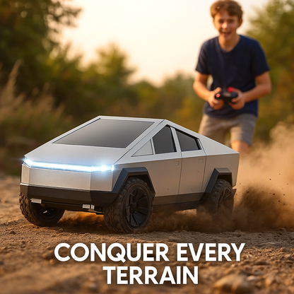 Tesla CyberTruck RC Auto 1:14 – ferngesteuert, Legierung, Offroad, wiederaufladbar
