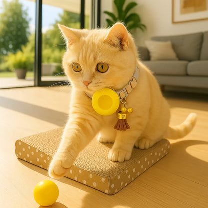 GPS Halsbandhülle für Katzen | Mit Glocke &amp; Halterung für Tracker