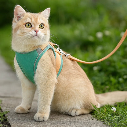 SafeCat – Sicheres &amp; Ausbruchsicheres Katzengeschirr mit Leine