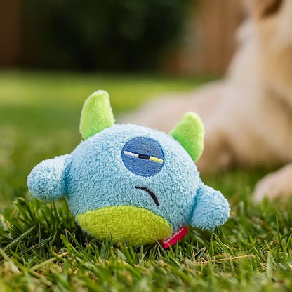 Plüsch Hundespielzeug mit Quietscher – weiches Monster für Spiel &amp; Kuschelspaß