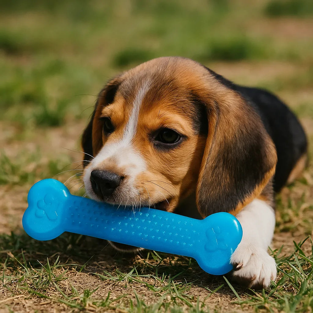 Extrem robuster Gummiknochen für Hunde – unzerstörbar &amp; zahnfreundlich