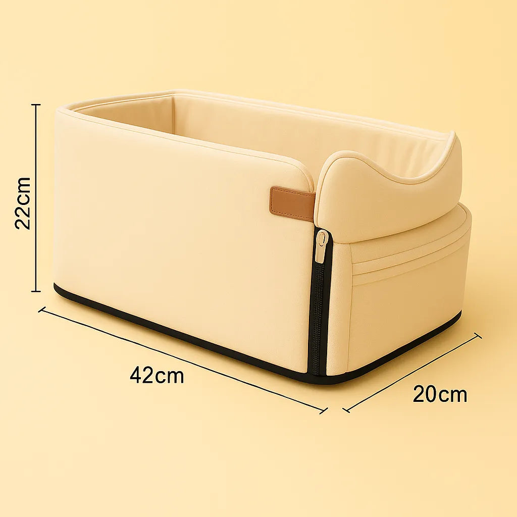 TravelBuddy – Der sichere Autositz für kleine Hunde