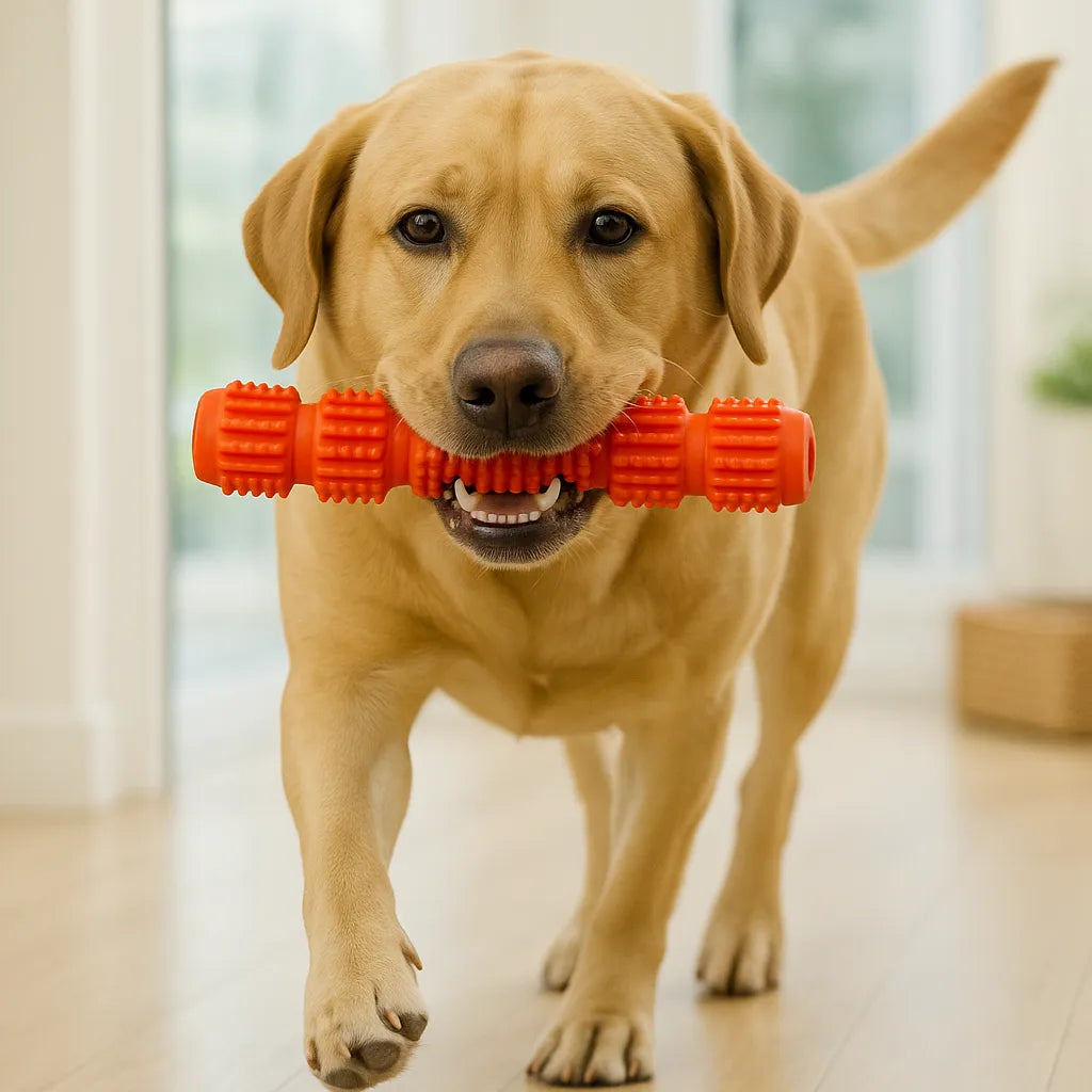 Snackbares Hundespielzeug aus Gummi | Befüllbar &amp; kaustark