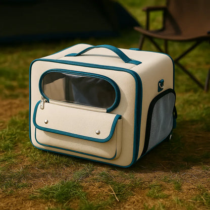 Faltbare Transporttasche für Katzen &amp; kleine Hunde