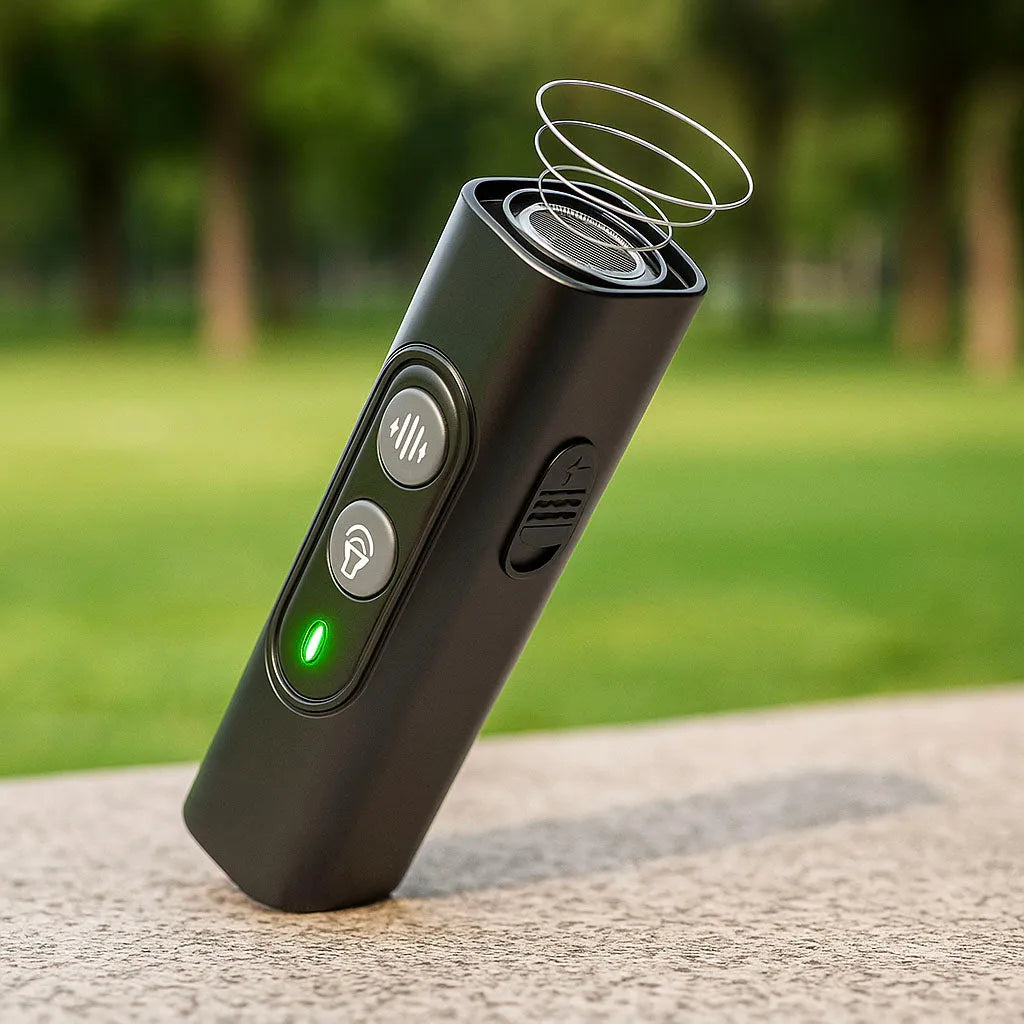 Ultraschall-Anti-Bell-Gerät für Hunde – Sanftes Trainingshilfsmittel mit LED &amp; USB-Aufladung