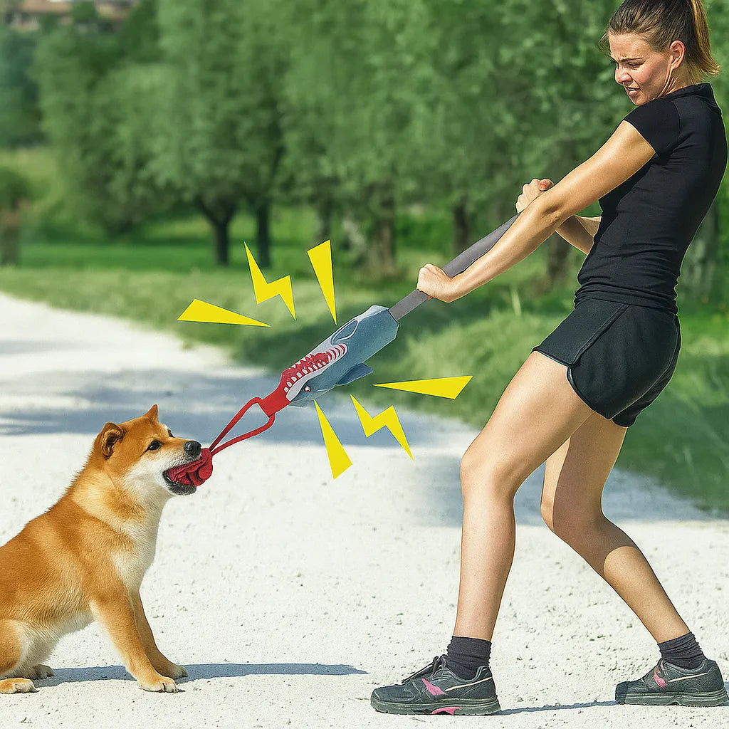 Zerrspielzeug für Hunde mit Zugseil | Robustes Kauspielzeug