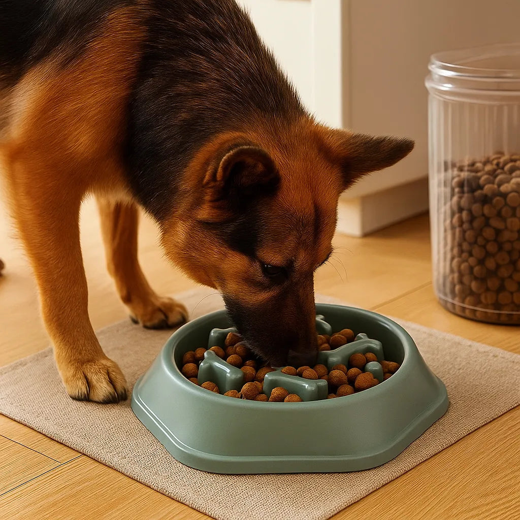 Anti-Schling-Napf für Hunde &amp; Katzen | Langsames Fressen &amp; Futterkontrolle