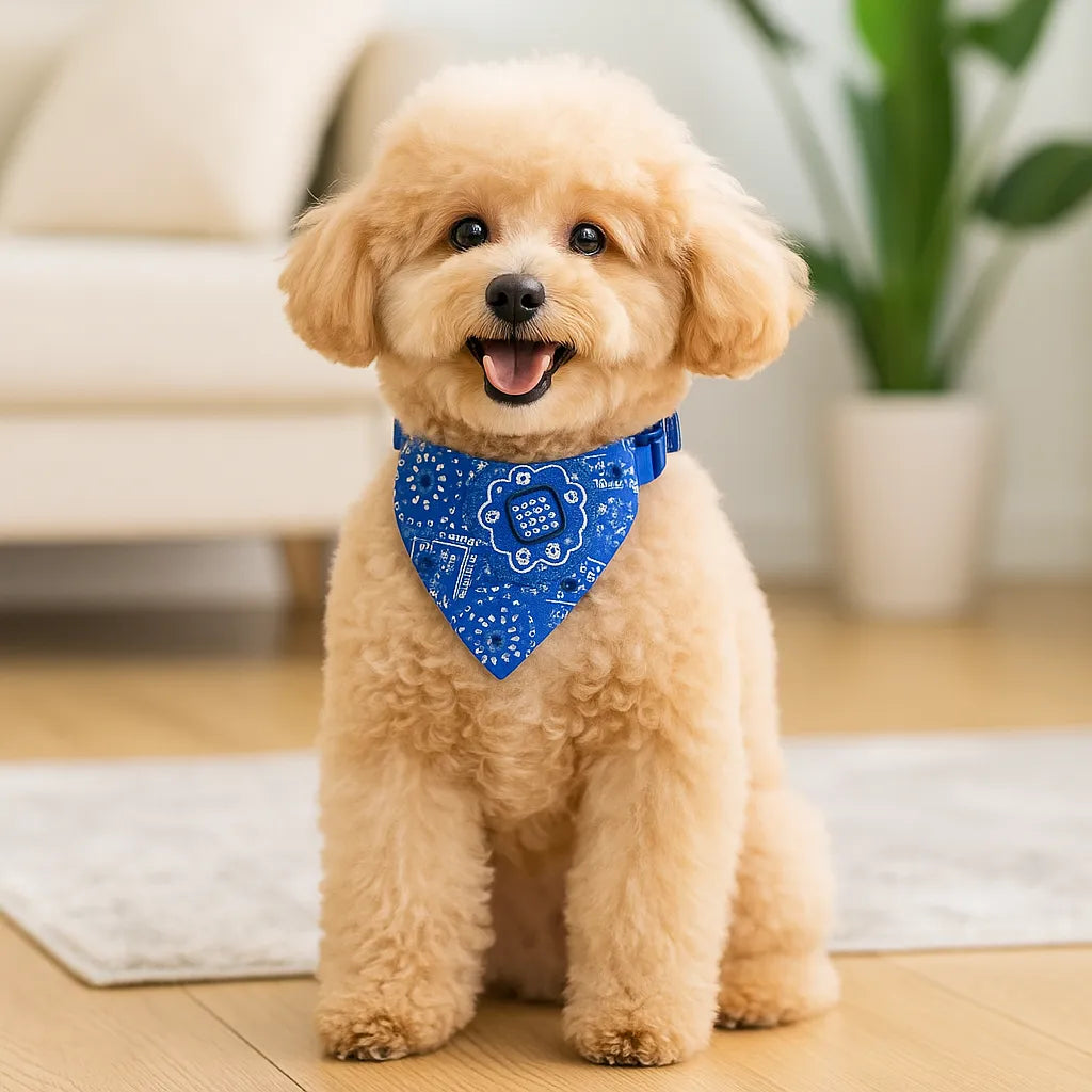 Hunde-Bandana mit Klickverschluss – Stylisch, bequem &amp; alltagstauglich