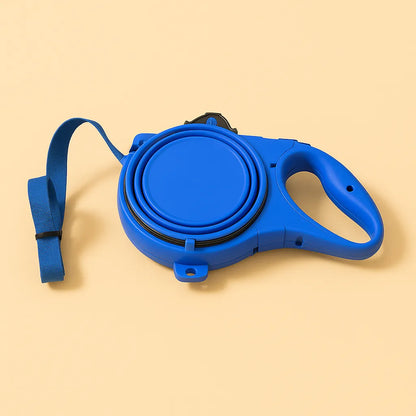 3-in-1 Hundeleine mit Trinkflasche &amp; Kotbeutelspender