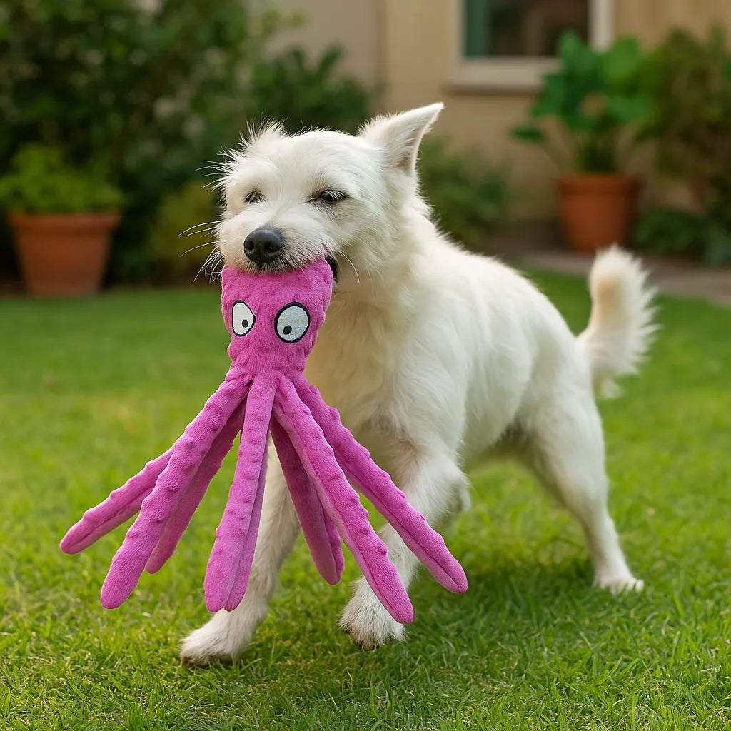 Hundespielzeug mit Knistereffekt &amp; Ziehfunktion – Für aktive Hunde mit Spieltrieb
