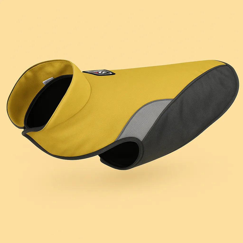 Hunderegenmantel wasserdicht &amp; reflektierend | Schutz bei Regen &amp; Wind