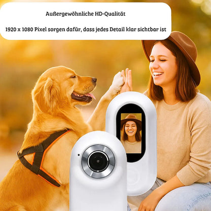 HD Halsbandkamera für Hunde &amp; Katzen | Videoaufnahmen aufnehmen