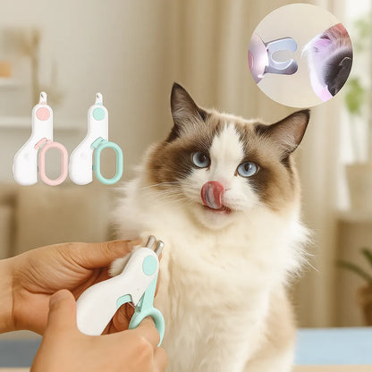 Katzen Krallenschere mit LED – Sicher &amp; präzise