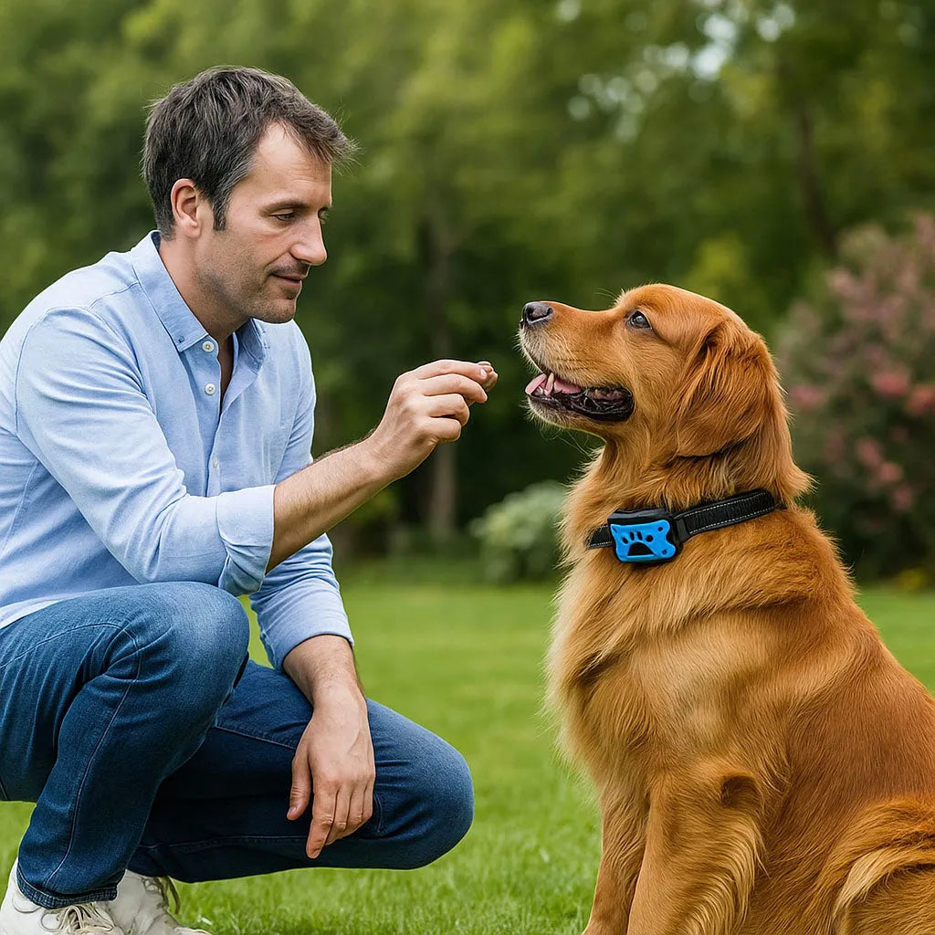 BarkCollar – Antibell Halsband mit Ton &amp; Vibration