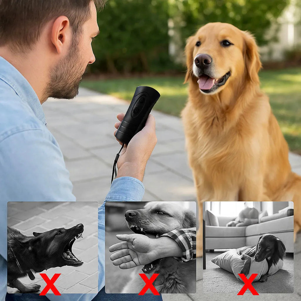 Ultraschall Antibellgerät Hund - Sanfte Hilfe für Zuhause &amp; Unterwegs