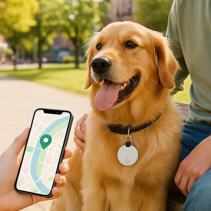 Bluetooth Haustier-Tracker für Hunde &amp; Katzen | Ortung per App