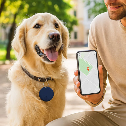 Bluetooth Haustier-Tracker für Hunde &amp; Katzen | Ortung per App