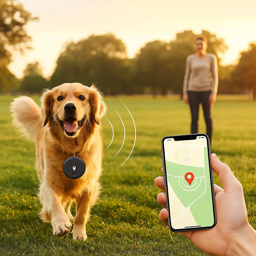Bluetooth Haustier-Tracker für Hunde &amp; Katzen | Ortung per App