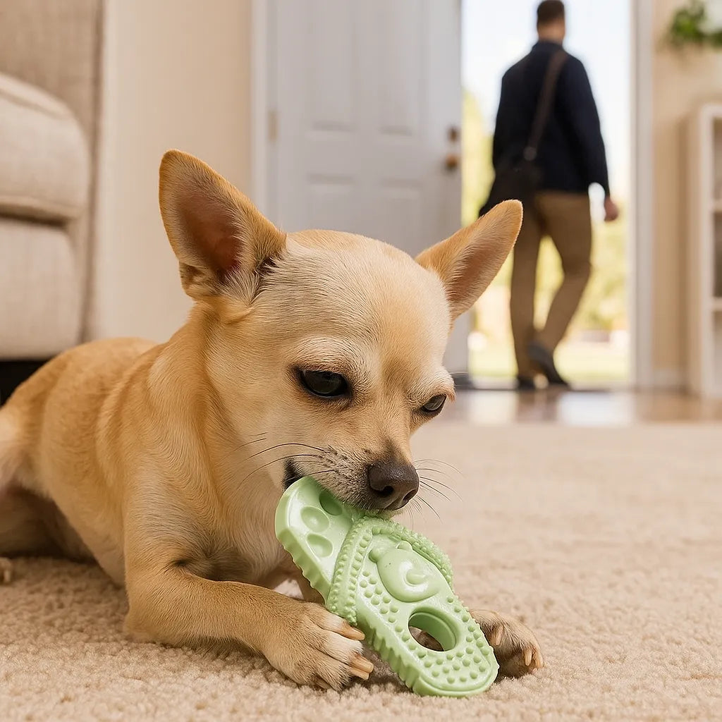Kauspielzeug für Hunde im Flip-Flop Design | Robust &amp; bissfest