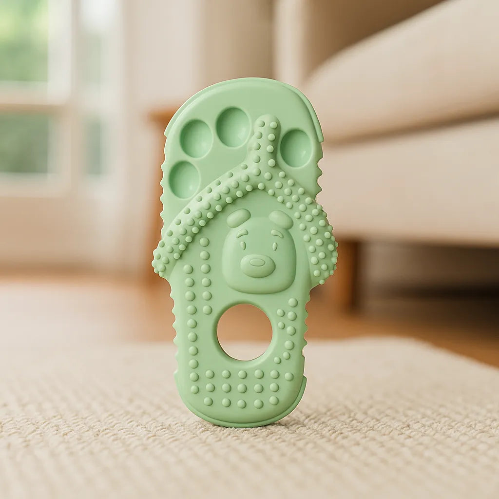 Kauspielzeug für Hunde im Flip-Flop Design | Robust &amp; bissfest