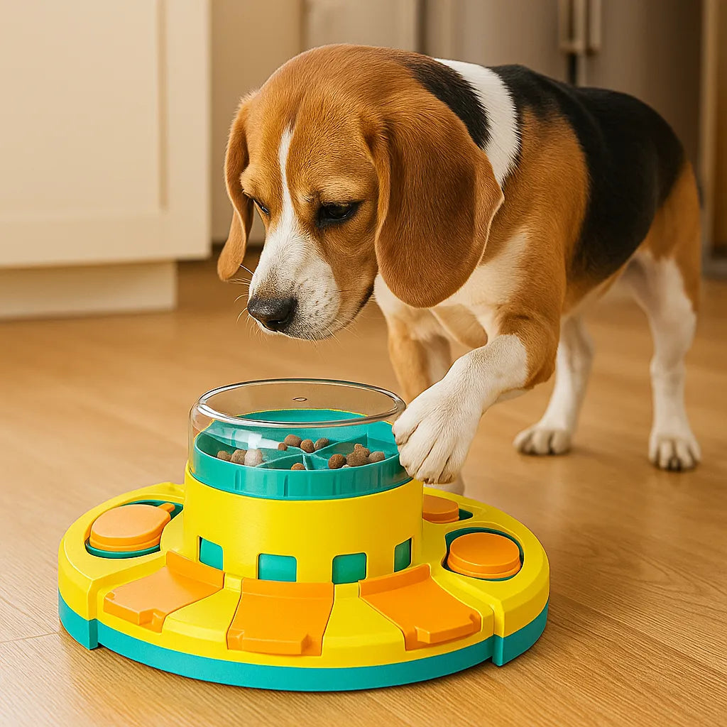 Interaktiver Futterspender für Hunde | Intelligenzspielzeug