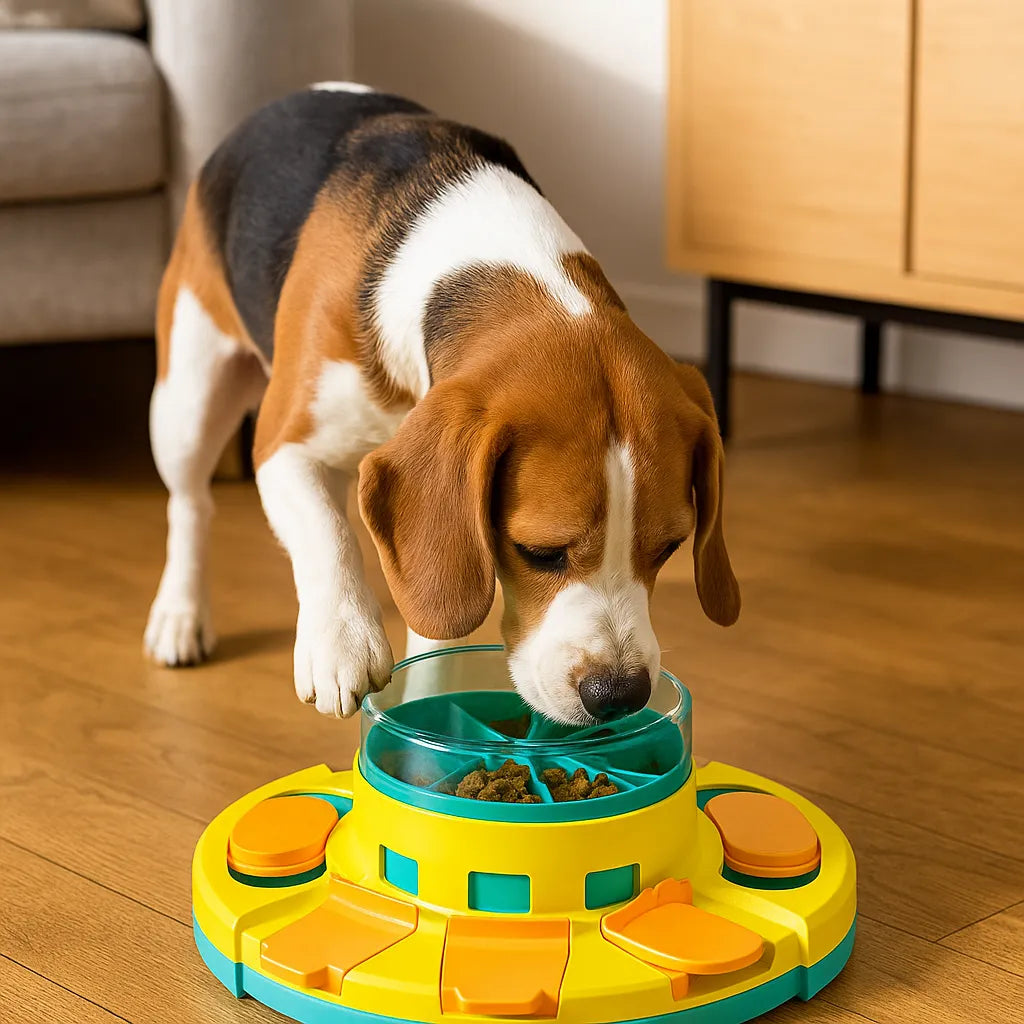 Interaktiver Futterspender für Hunde | Intelligenzspielzeug
