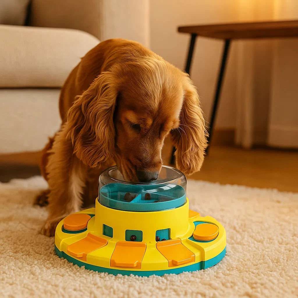 Interaktiver Futterspender für Hunde | Intelligenzspielzeug