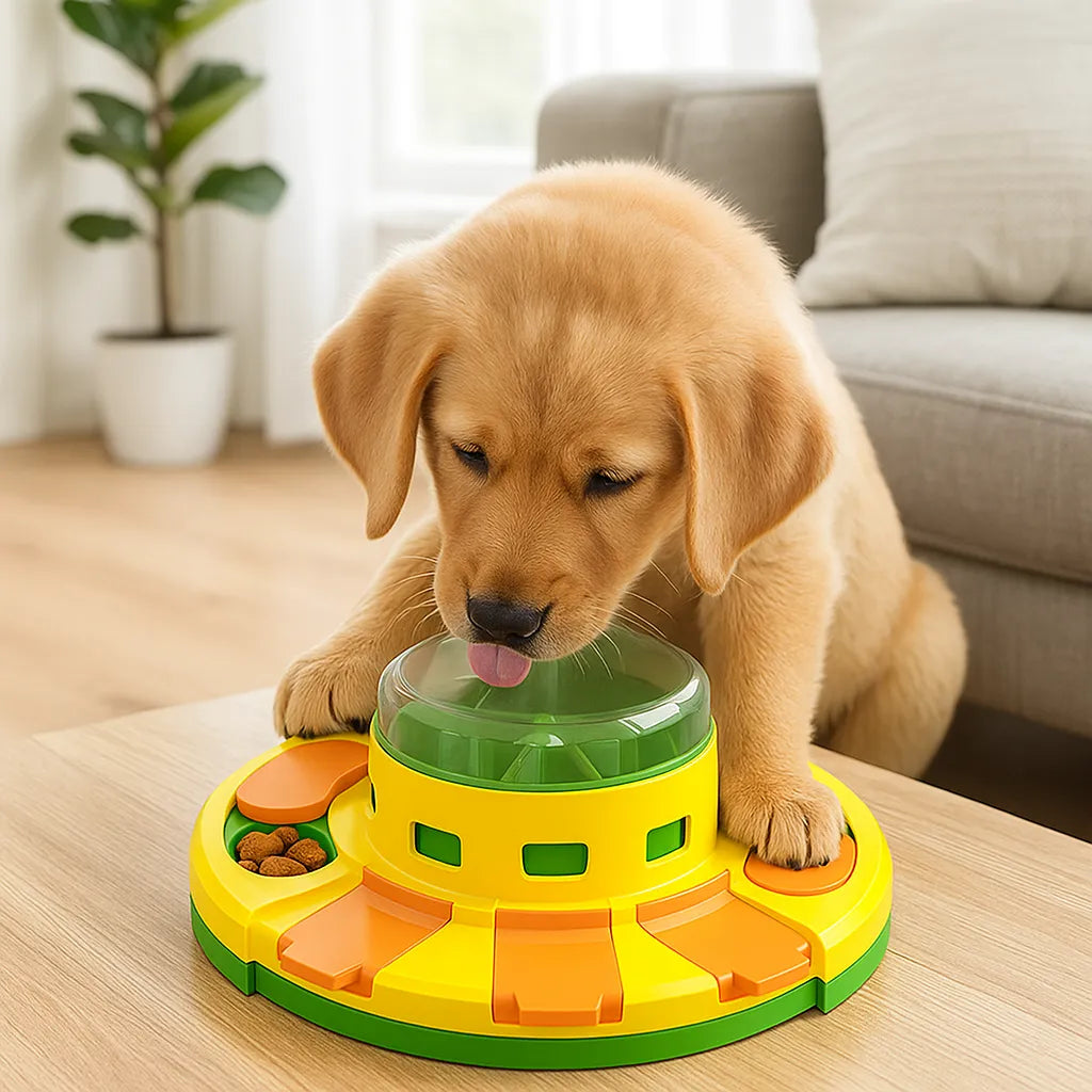 Interaktiver Futterspender für Hunde | Intelligenzspielzeug