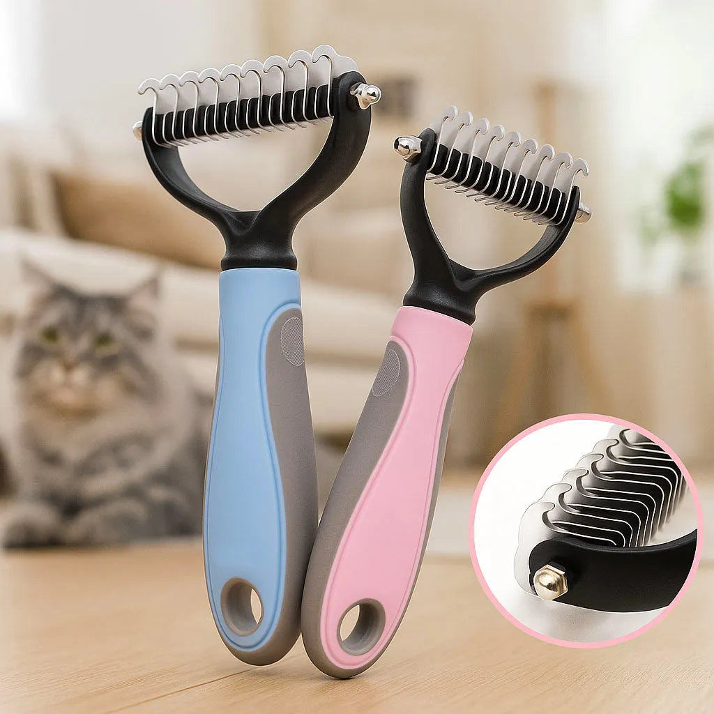Fellpflegekamm Hund &amp; Katze | Für langes Fell
