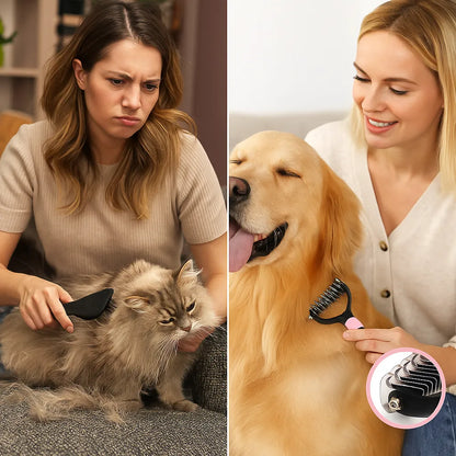 Fellpflegekamm Hund &amp; Katze | Für langes Fell