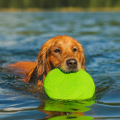 Hundefrisbee Gummi - Für Apportierspiel