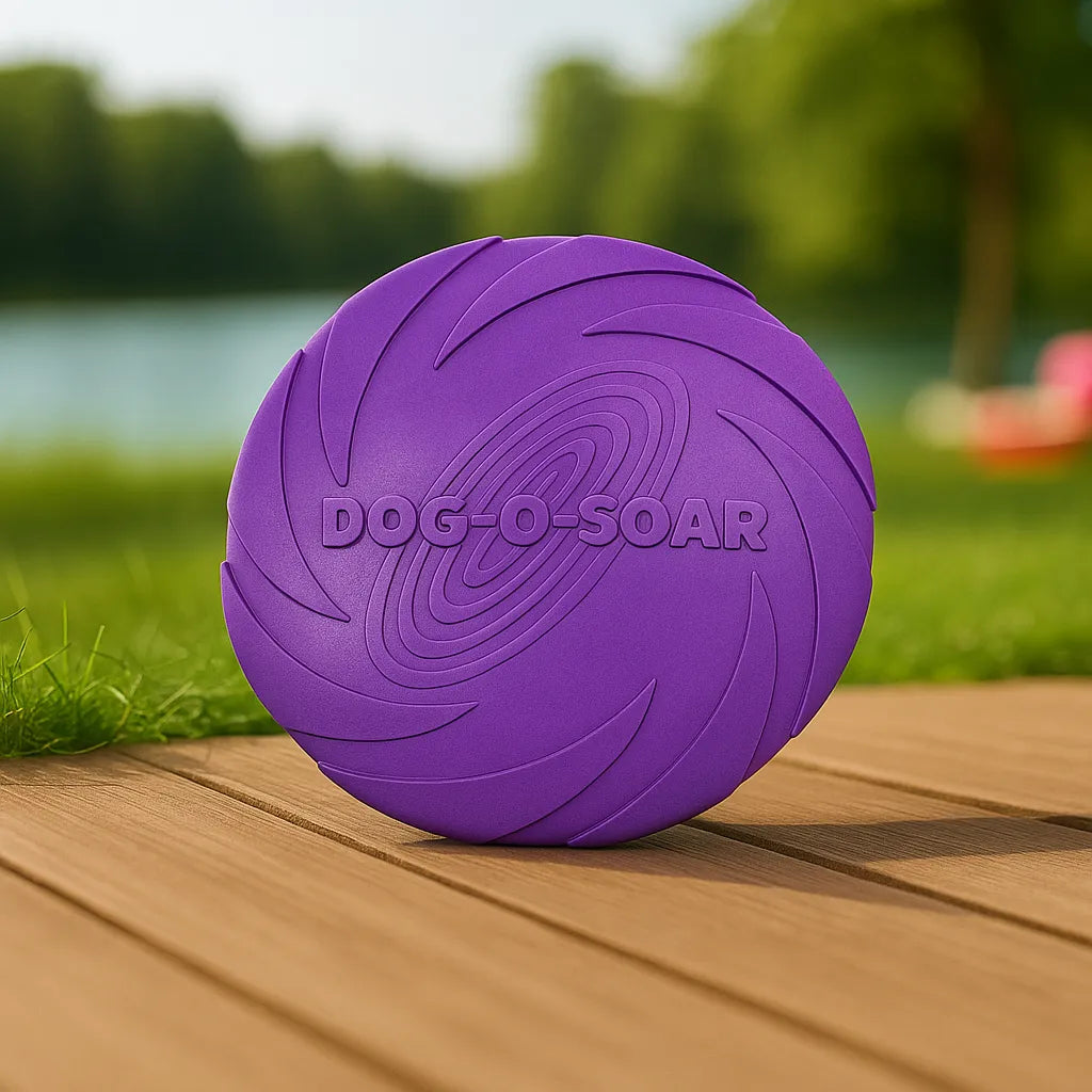 Hundefrisbee Gummi - Für Apportierspiel