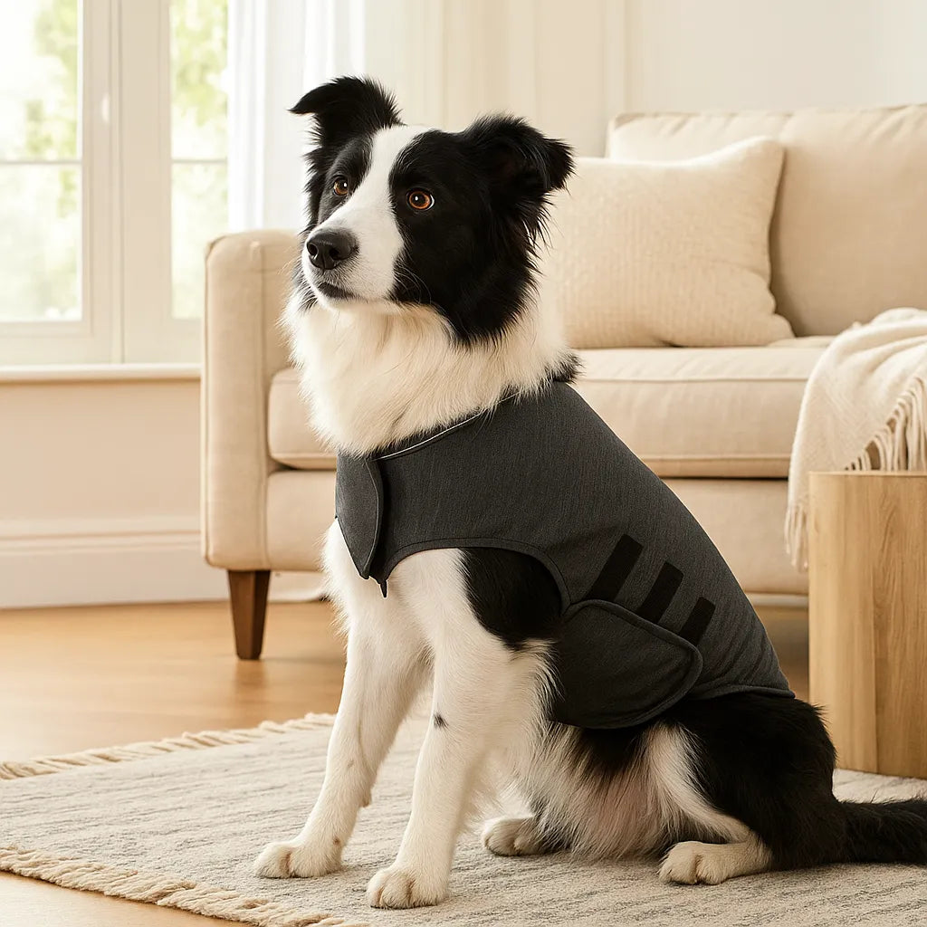 Hundeweste mit sanftem Druck | Bequeme Weste für Hunde bei Unruhe