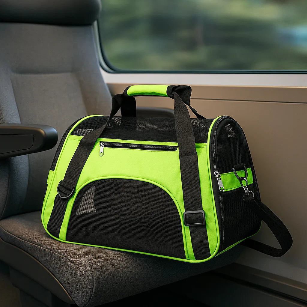 Reisetasche für kleine Hunde &amp; Katzen - Sicher &amp; Bequem