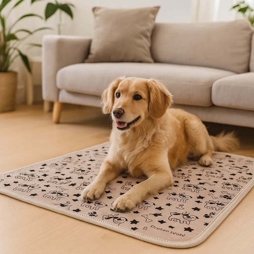 Saugmatte für Hunde | Waschbar &amp; saugstark